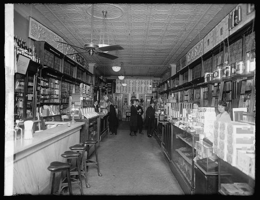 Peoples Drug Store, interior, 11th & G, [Washington, D.C.