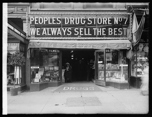 Peoples Drug Store, exterior, 1107 G, N.W., [Washington, D.C.