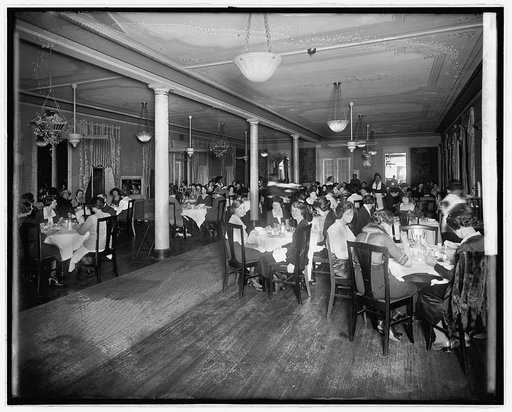 Salvation Army dining room, Dewey Hotel, [Washington, D.C.