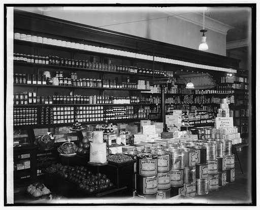 Mrs. McPherson, interior, Burchells