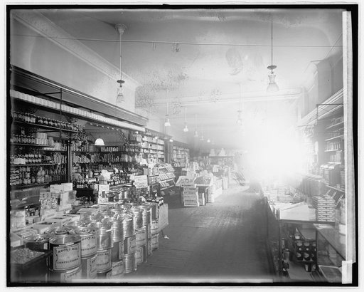 Mrs. McPherson, interior, Cornwells[?