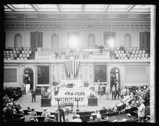 Roy G. Fitzgerald in House, [U.S. Capitol, Washington, D.C.