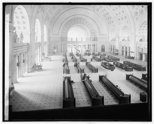 Union Station, [Washington, D.C.], waiting room