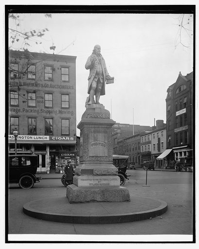 Franklin Statue, [Washington, D.C.