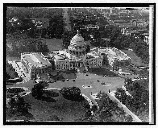 Capitol, [Washington, D.C.] from air
