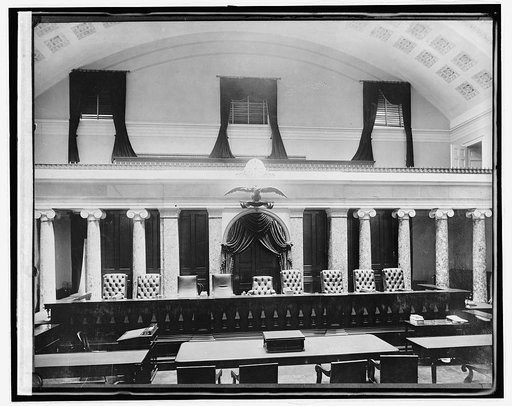 Supreme Ct. chamber, [Washington, D.C.