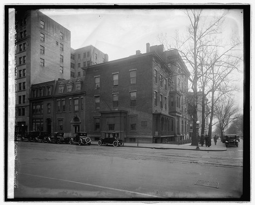 Cosmos Club, [1518 H Street, N.W., at N.E. corner of Lafayette Square with Madison Place at right, Washington, D.C.
