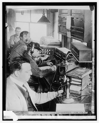 Telephone/radio operators?