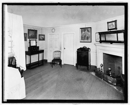 Mt. Vernon, [Virginia], Green room