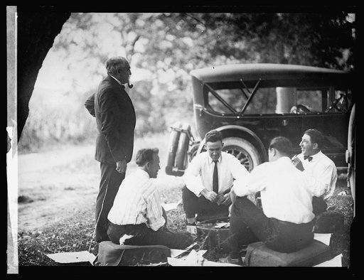 Harding at Ford Camp