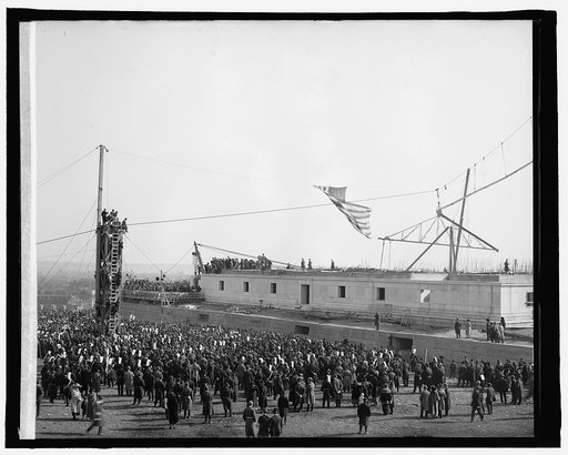 Dedication, Geo. Wash. Memorial, [1923, Alexandria, Virginia