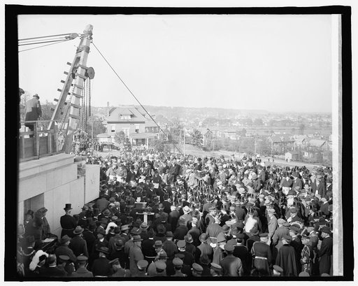 Dedication, Geo. Wash. Memorial, [1923, Alexandria, Virginia