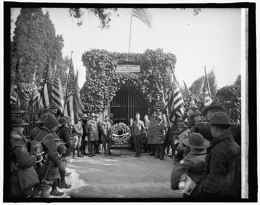 Boy Scouts at Mt. Vernon, [Virginia
