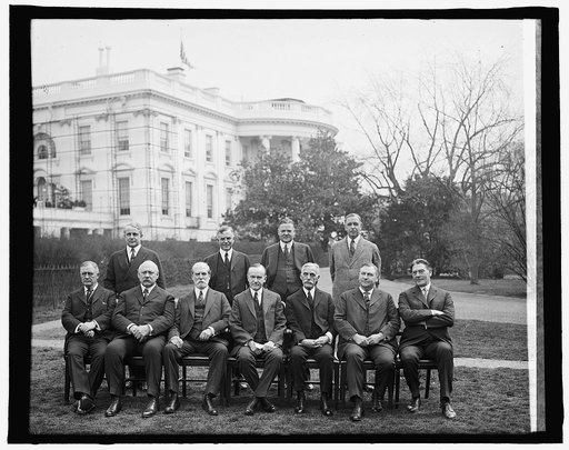 Coolidge Cabinet, [White House, Washington, D.C.