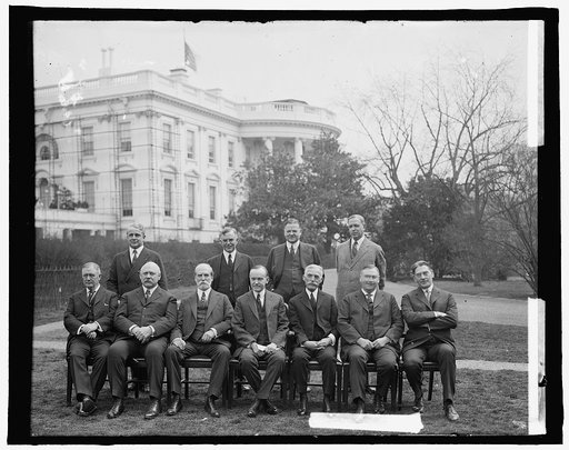 Coolidge Cabinet, [White House, Washington, D.C.