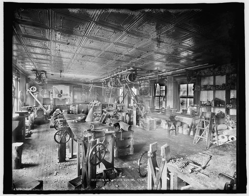 Section of Lumber Curing Department