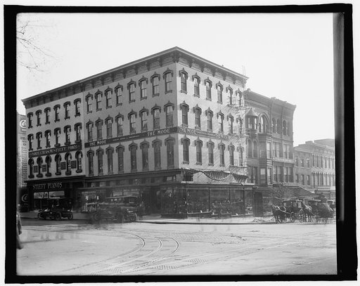Buildings: Stieff Pianos and The Mode, 11th and F Streets, N.W., Washington, D.C.