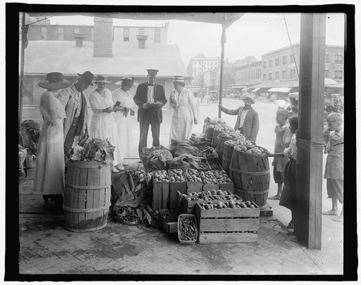 Market, Wash. D.C., World War I period