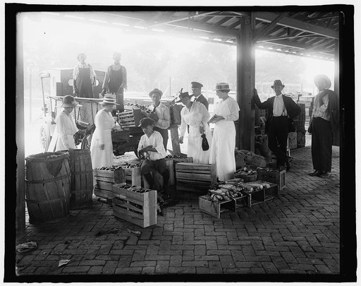 Market, Wash. D.C., World War I period
