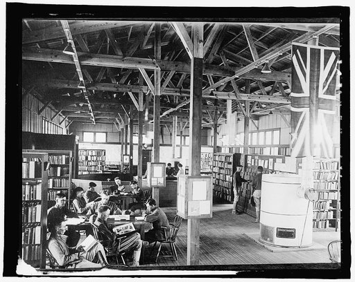 Library War Service, Camp Travis, Texas