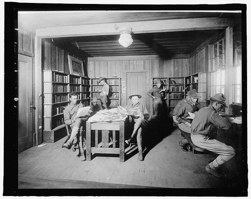 Library War Service, Knights of Columbus Library, Camp Kearney