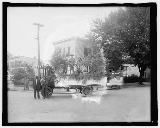 Parade float: troop 248, Washington, D.C.