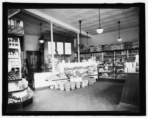 Interior of D.G.S. Store, Wash., D.C.