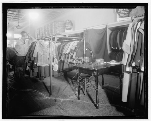 Clothing store interior