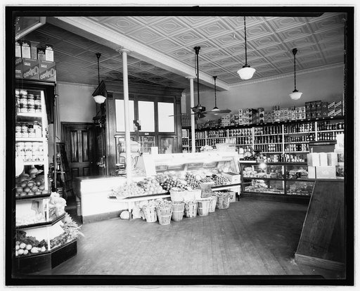 Interior of D.G.C. Store, Wash., D.C.