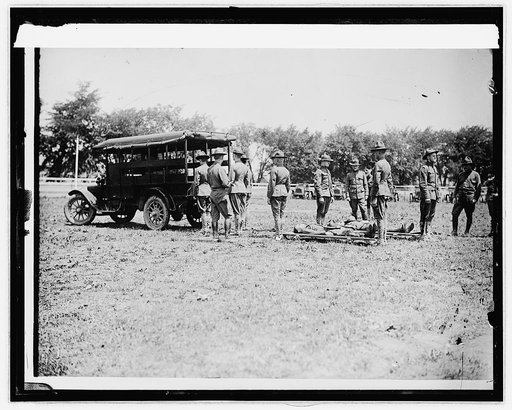 Red Cross ambulance