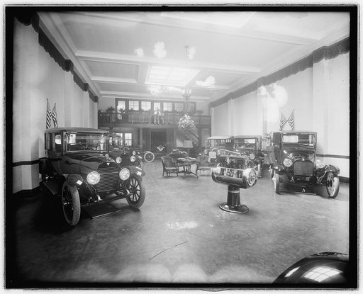 Auto show room