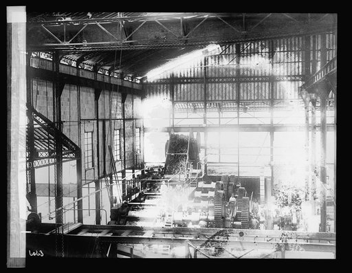 Interior view, Central factory, Cuba