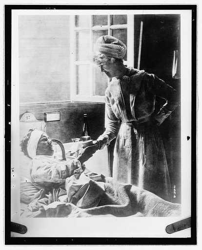Nurse and patient