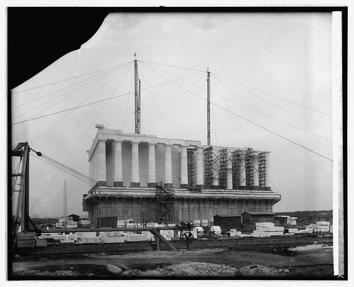 Lincoln Memorial, [Washington, D.C.], under const.