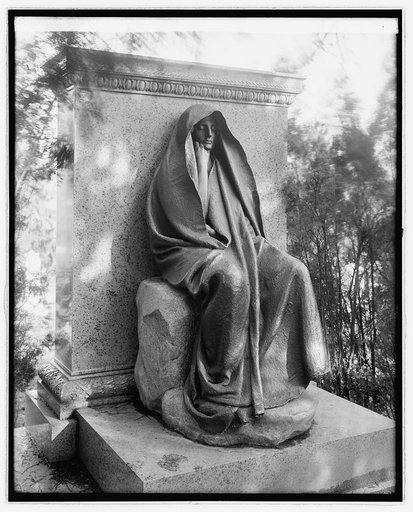 Grief Monument, [Rock Creek Cemetery, Washington, D.C.
