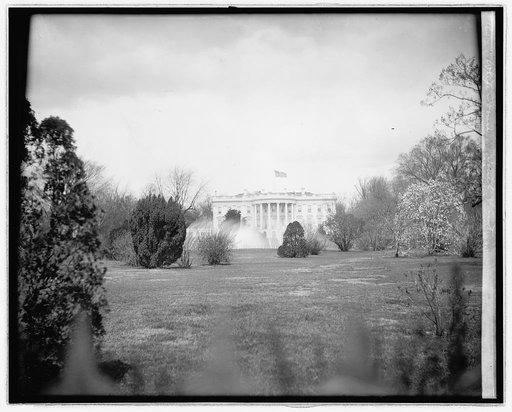 White House, south front, [Washington, D.C.