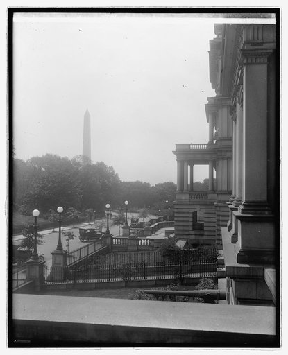 Monument from State War & Navy, [Washington, D.C.