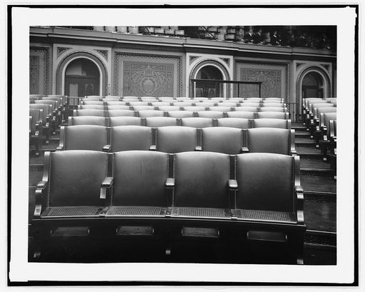 Seats in House of Rep., [Washington, D.C.