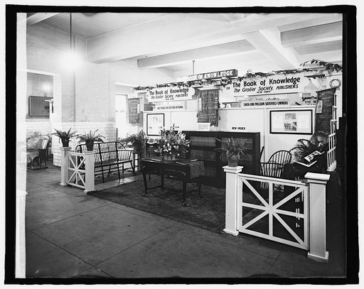 Grolier Society exhibit