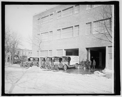 Chestnut Farm Dairy trucks