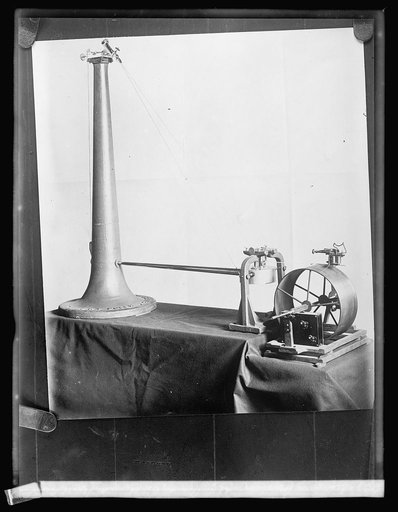Amouri Seismograph for recording earthquakes (Weather Bureau)
