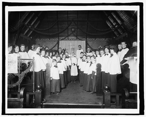 Choir, Emanuel M.E. Church, Anacostia, [Washington, D.C.