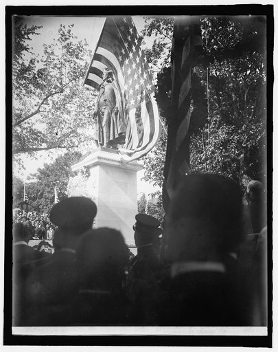 Barry Monument, [Washington, D.C.], unveiling