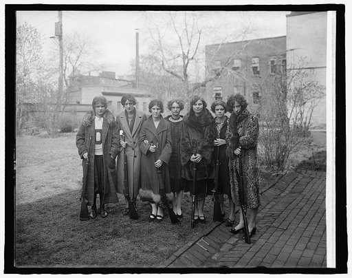 Girls rifle team of Drexel Inst.