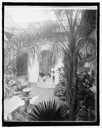 Pan American Union, [Washington, D.C.], patio