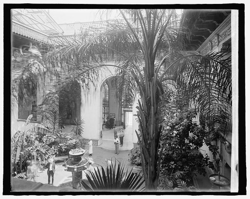 Pan American Union, [Washington, D.C.], patio
