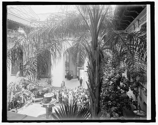 Pan American Union, [Washington, D.C.], patio