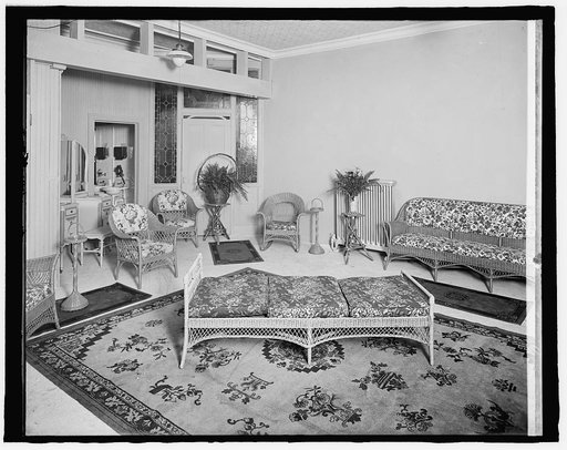 Convention Hall, bowling alleys, ladies room