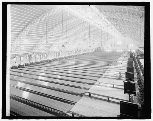 Convention Hall, bowling alleys