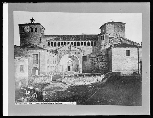 Spain, Gate of Santillana Inst. at Santander, Spain